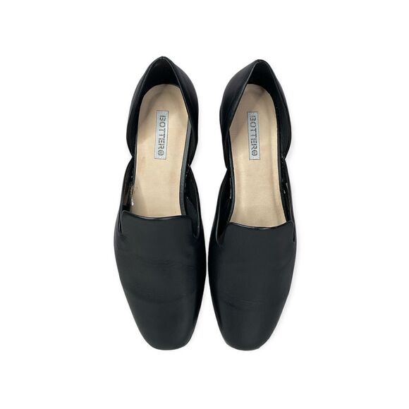 Bottero Botmariana Black Round Toe Flats Size 6 - Picture 1 of 11